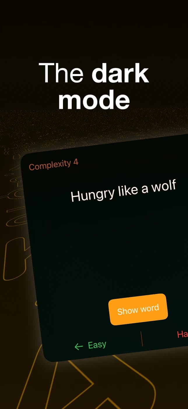 Application iOS «LexiSwipe»