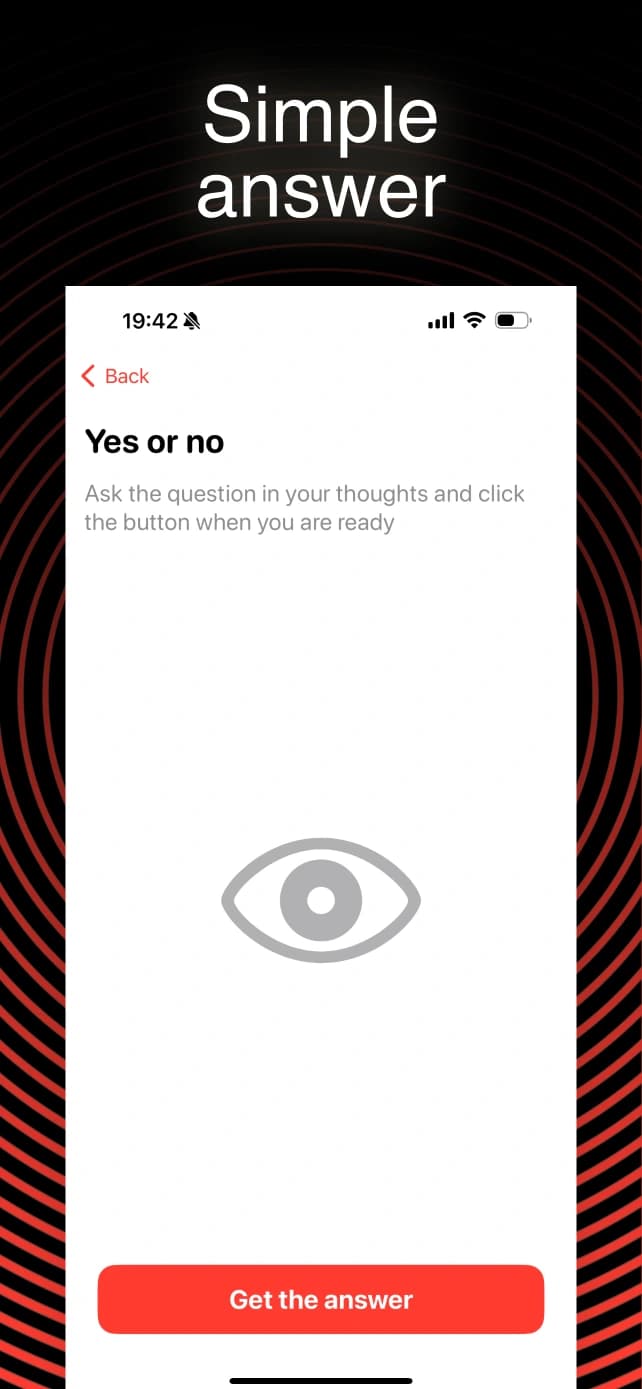 Application iOS «The Choice»